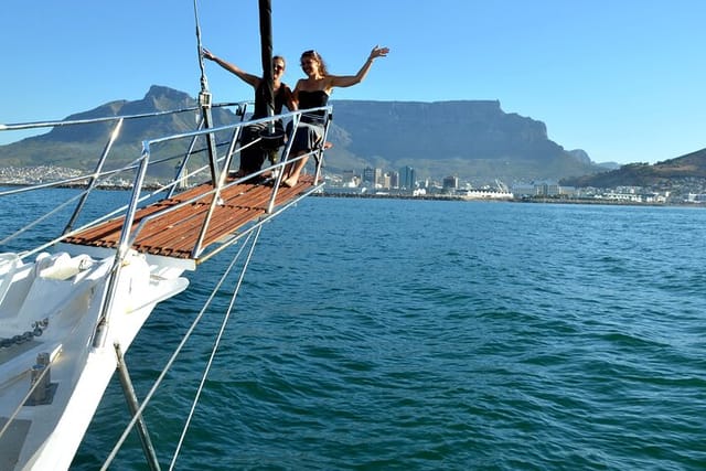 Sailing in Table Bay Cape Town aboard a Classic Schooner - Photo 1 of 6